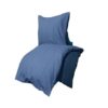 Ropa Cama Reversible Algodon Azul 1 Plaza - Imagen 4