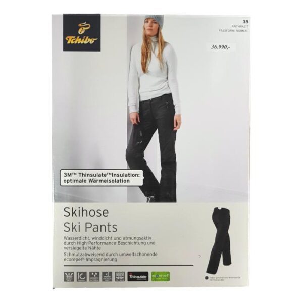 Pantalón de Ski Dama Negro