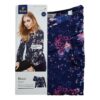 Blusa con Borde de Volantes Floreada Mujer