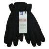 Guantes De Gamuza Negro Mujer - Imagen 2