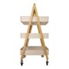 Carrito Con Bandejas Blanco - Imagen 4