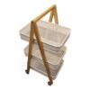 Carrito Con Bandejas Blanco - Imagen 5