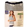 Top Largo Con Inserto De Blusa Rayado