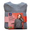 Pullover Jersey De Punto Algodon Gris Mujer - Imagen 2