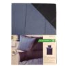 Ropa Cama Reversible Algodon Azul 1 Plaza