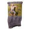 Pantalones Culotte Lino Azul Mujer