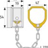 Cadena para puerta ABUS - Imagen 2