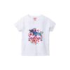 Polera Algodón Orgánico Blanca Estampada Niña