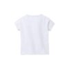 Polera Algodón Orgánico Blanca Estampada Niña - Imagen 3