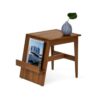 Mesa Auxiliar Con Revistero Madera - Imagen 3