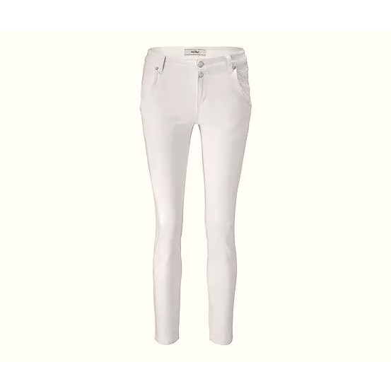 Jeans Mujer Blanco 7/8