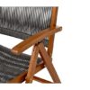 Silla Jardin Eucalipto De Respaldo Alto Tejido - Imagen 2