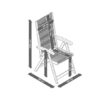 Silla Jardin Eucalipto De Respaldo Alto Tejido - Imagen 8