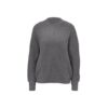 Pullover Jersey De Punto Algodon Gris Mujer