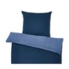 Ropa Cama Reversible Algodon Azul 1 Plaza - Imagen 2