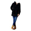 Parka Acolchada Con Capucha Gris Hombre - Imagen 4