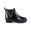 Botines de lluvia mujer negra