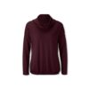 Polera  Cuello Tortuga Burdeo Mujer - Imagen 3