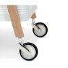Carrito Con Bandejas Blanco - Imagen 3