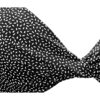 Top De Bikini Con Copa Negro Blanco - Imagen 5