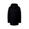 Parka Acolchada Con Capucha Gris Hombre - Imagen 2