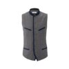 Chaleco Tipo Bavaro Hombre Gris Azul