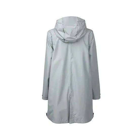 Poncho impermeable Mujer Gris 2 en 1