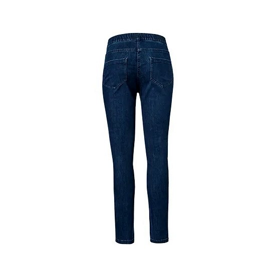 Jeans-Leggings Mujer Azul Algodon Elasticado