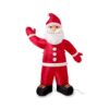 Papá Noel XXL Auto Inflado Iluminado Led Tchibo