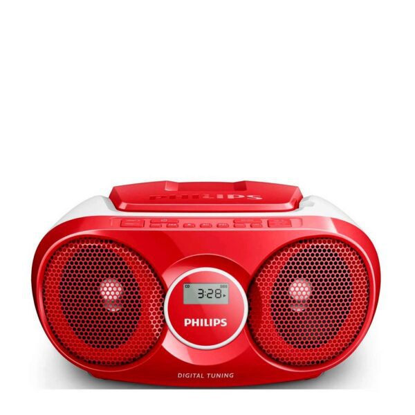 Radio CD Portátil Philips AZ215R/12 Rojo Tchibo