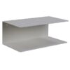 Repisas De Pared Minimalista Metal Blanco Tchibo