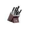 Bloque Cuchillos Fresno Autoafilables 7 Piezas ZWILLING®