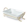Fuente Porcelana Con Base Para Horno Tchibo