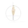 Anillo Primavera LED Con Flores Secas Tchibo