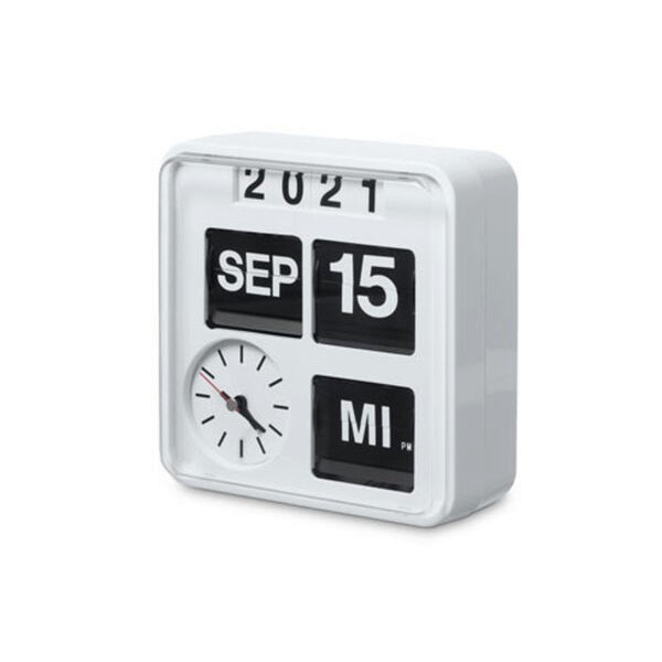 Reloj Calendario Pared Digitos Plegables Tchibo