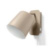 Lampara Pared Metal Color Crema Tchibo