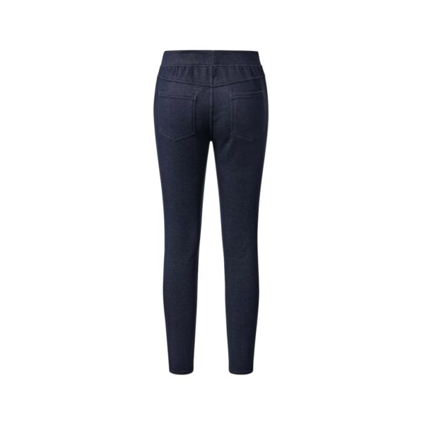 Leggings Forrados Optica Jeans Azul Mujer