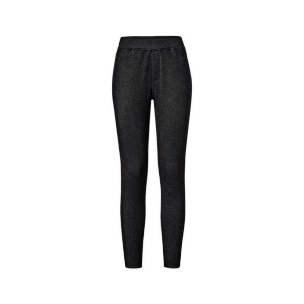 Leggings Forrados Optica Jeans Negro Mujer Tchibo