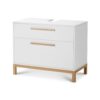 Mueble Baño Lavamanos Madera Blanco
