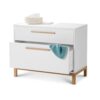 Mueble Baño Lavamanos Madera Blanco - Imagen 3