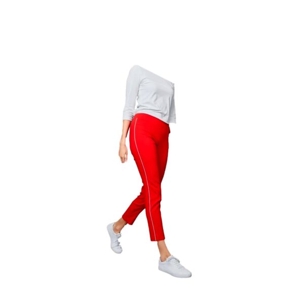 Pantalones Elásticos Rojo Mujer Tchibo