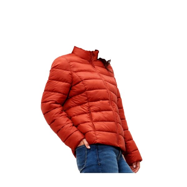 Chaqueta Acolchada Naranja Mujer Tchibo