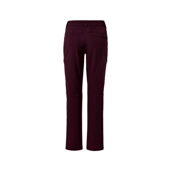 Pantalón Cargo softshell Burdeo Mujer Tchibo