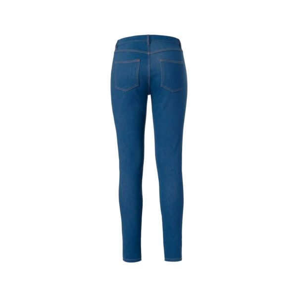 Jeggings Elasticados Azul Algodon Mujer Tchibo