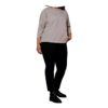 Sudadera Mangas 3/4 Taupe Mujer Tchibo - Imagen 4