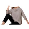 Sudadera Mangas 3/4 Taupe Mujer Tchibo - Imagen 3